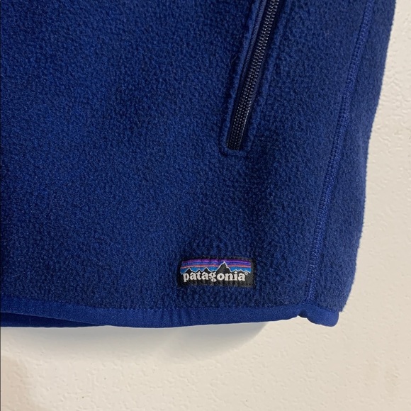 PATAGONIA MENS SYNCHILLA VEST OUTERWEAR VINTAGE BLUE LARGE NEW WITHOUT TAGS - Picture 3 of 7